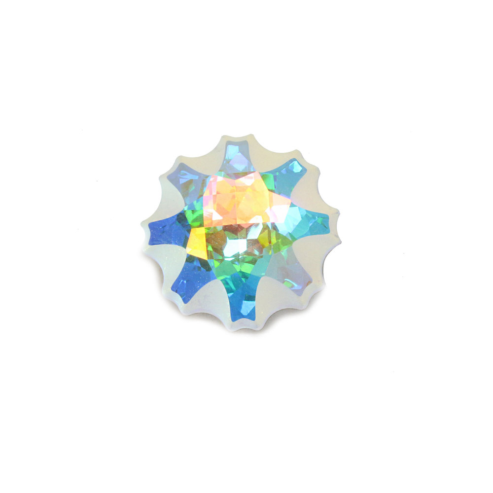 Crystals & Beads Swarovski Crystal Jellyfish - Crystal AB 22mm
